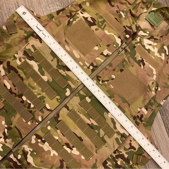 Camo Hunting Training Vest L Measurement Good Condition military - Picture 3 of 7